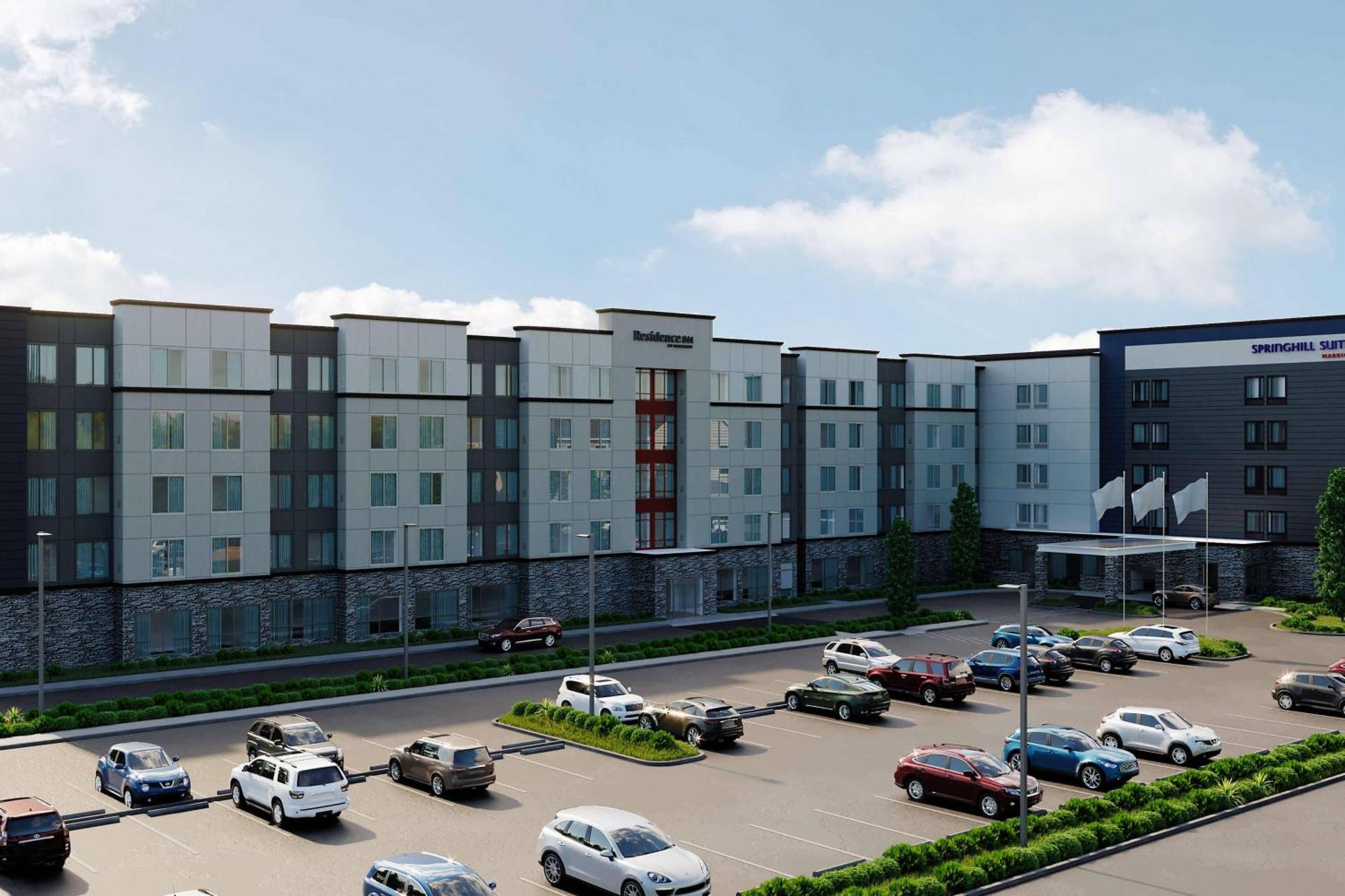 Springhill Suites By Marriott Indianapolis Keystone Exterior photo
